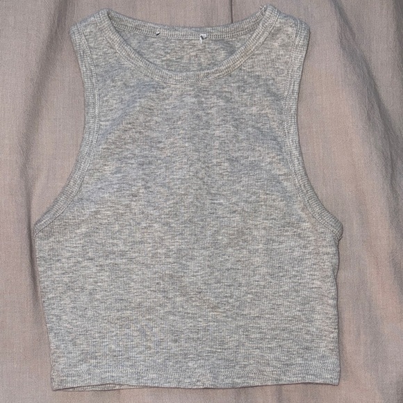 Zara Light Gray Tank Top - Picture 1 of 1